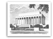 Lincoln Memorial Drawing