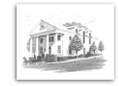 Old Town Hall Drawing