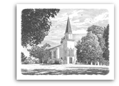 St. Mary's Church Drawing